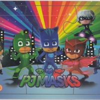 پازل چوبی-PJMASKS(پشت وایت بردی)